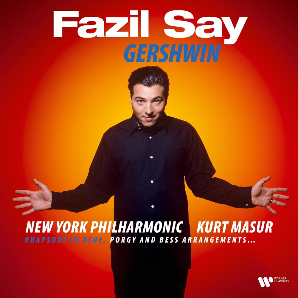 the album cover for Fazil Say - Gershwin: Rhapsody in Blue, Porgy & Bess arrangements