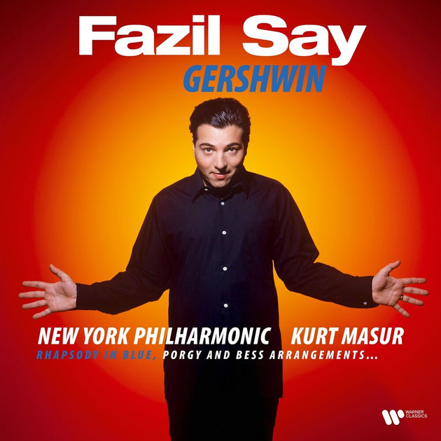 the album cover for Fazil Say - Gershwin: Rhapsody in Blue, Porgy & Bess arrangements