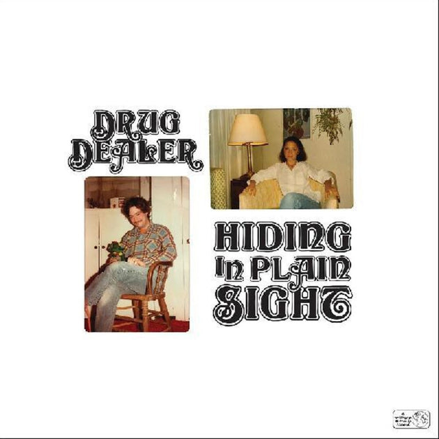 the album cover for Drugdealer - Hiding in Plain Sight [Indie Exclusive Limited Edition Table Wine Rouge LP]