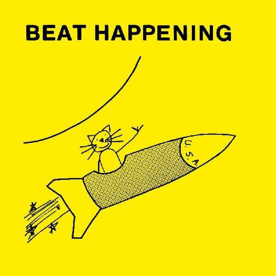 the album cover for Beat Happening - Beat Happening [LP]