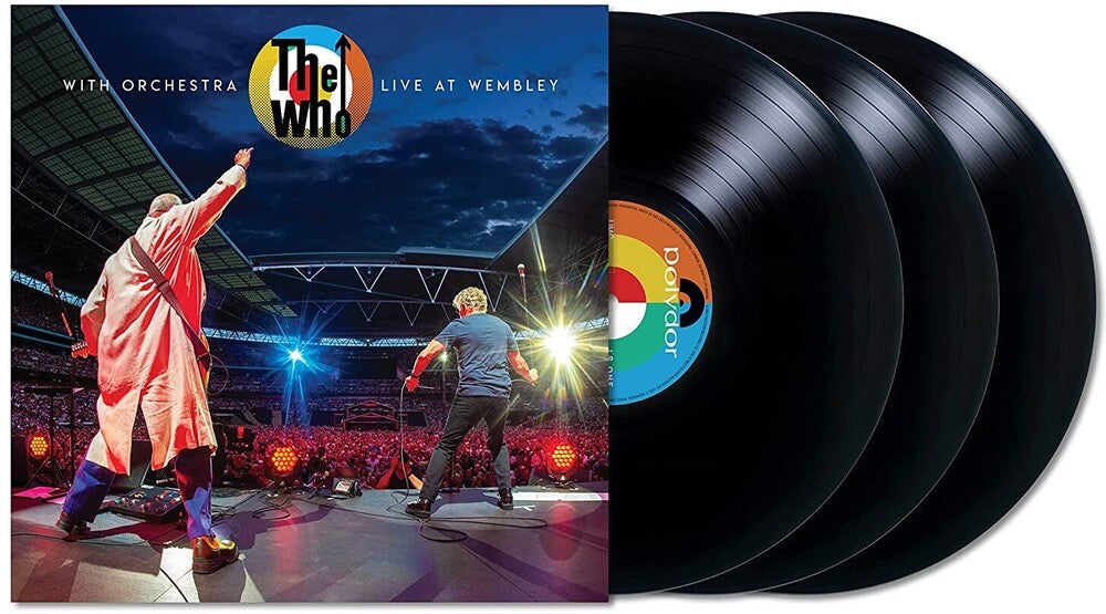 the album cover for The Who - The Who - With Orchestra Live At Wembley [3LP]