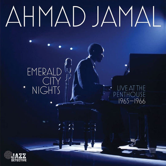 the album cover for Ahmad Jamal - Emerald City Nights: Live At The Penthouse (1965-1966) [RSD Black Friday 2022]