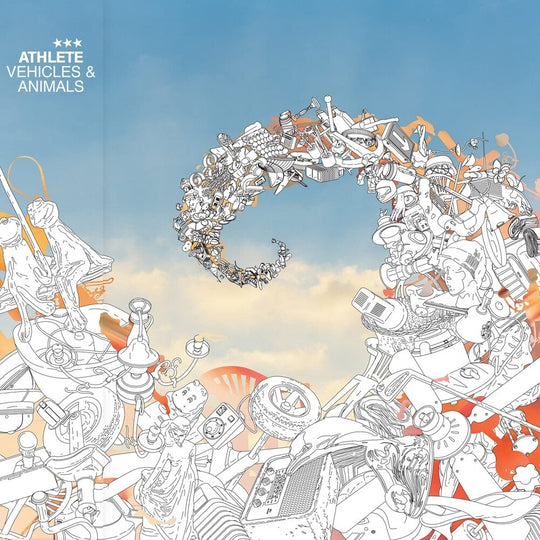 the album cover for Athlete - Vehicles & Animals: 20th Anniversary Deluxe Ed.