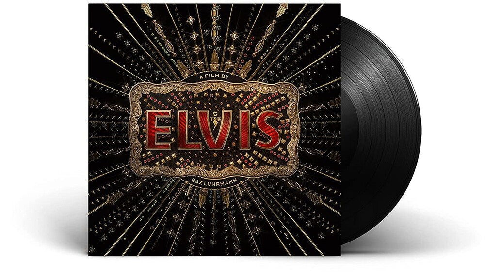 the album cover for Various Artists - ELVIS – Original Motion Picture Soundtrack [LP]