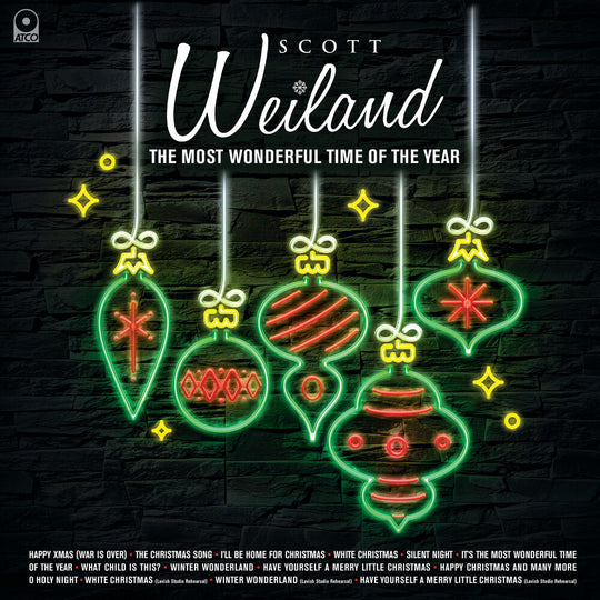 the album cover for Scott Weiland - Most Wonderful Time Of The Year