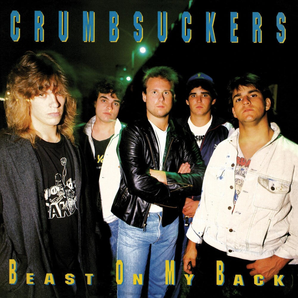 the album cover for Crumbsuckers - Beast On My Back [Indie Exclusive Limited Edition Blue LP]
