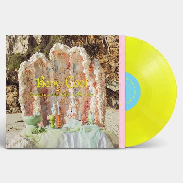 the album cover for Baby Cool - Earthling On The Road To Self Love [Limited Edition Neon Yellow LP]