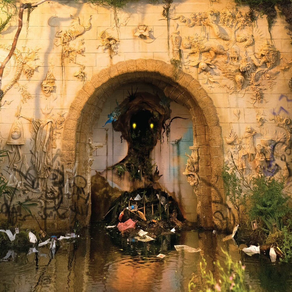 the album cover for Circa Survive - Two Dreams [Clear w/Red, White & Blue Splatter + Yellow w/Red, White & Blue Splatter 2LP]