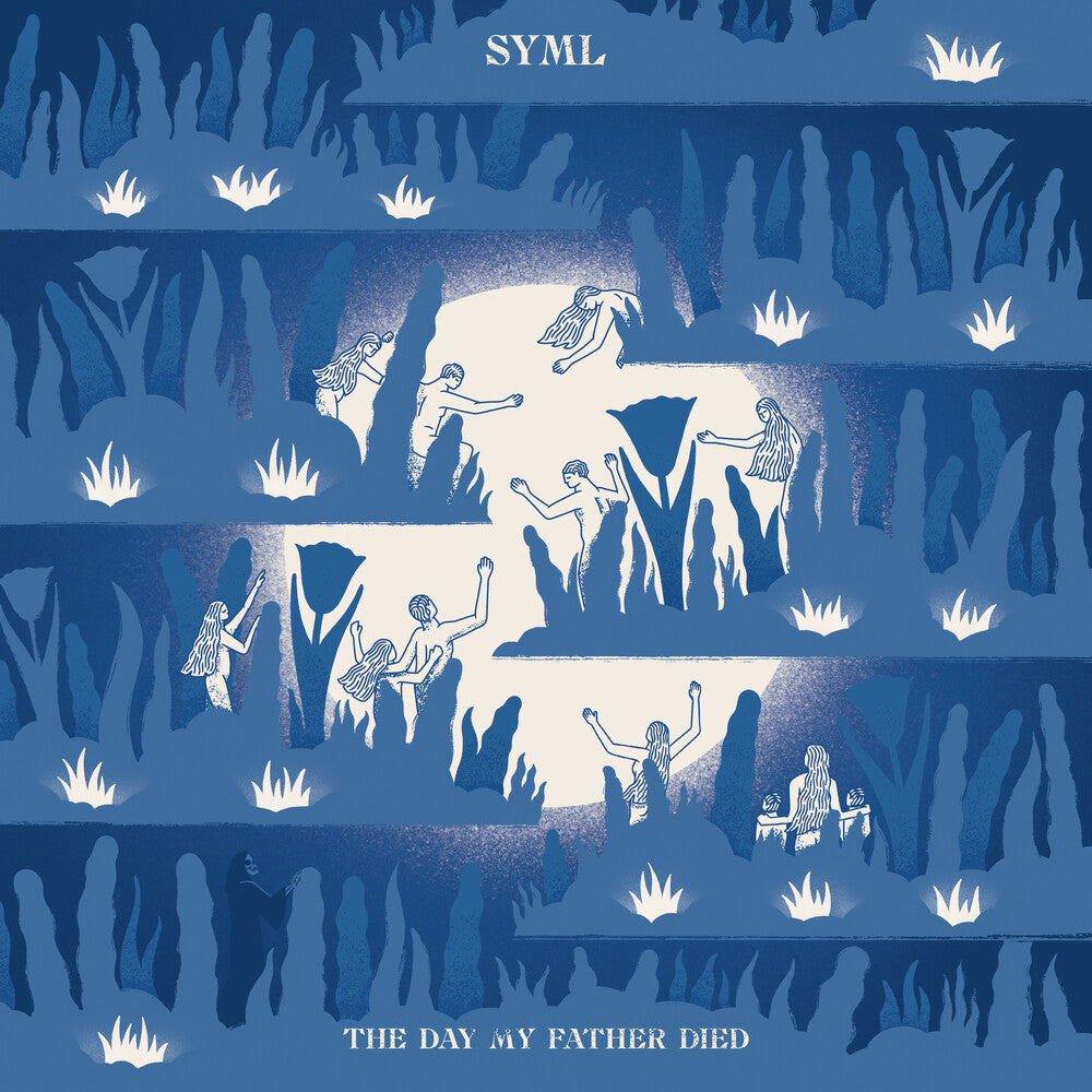the album cover for SYML - The Day My Father Died [Indie Exclusive Limited Edition Bone Blue Jay LP]