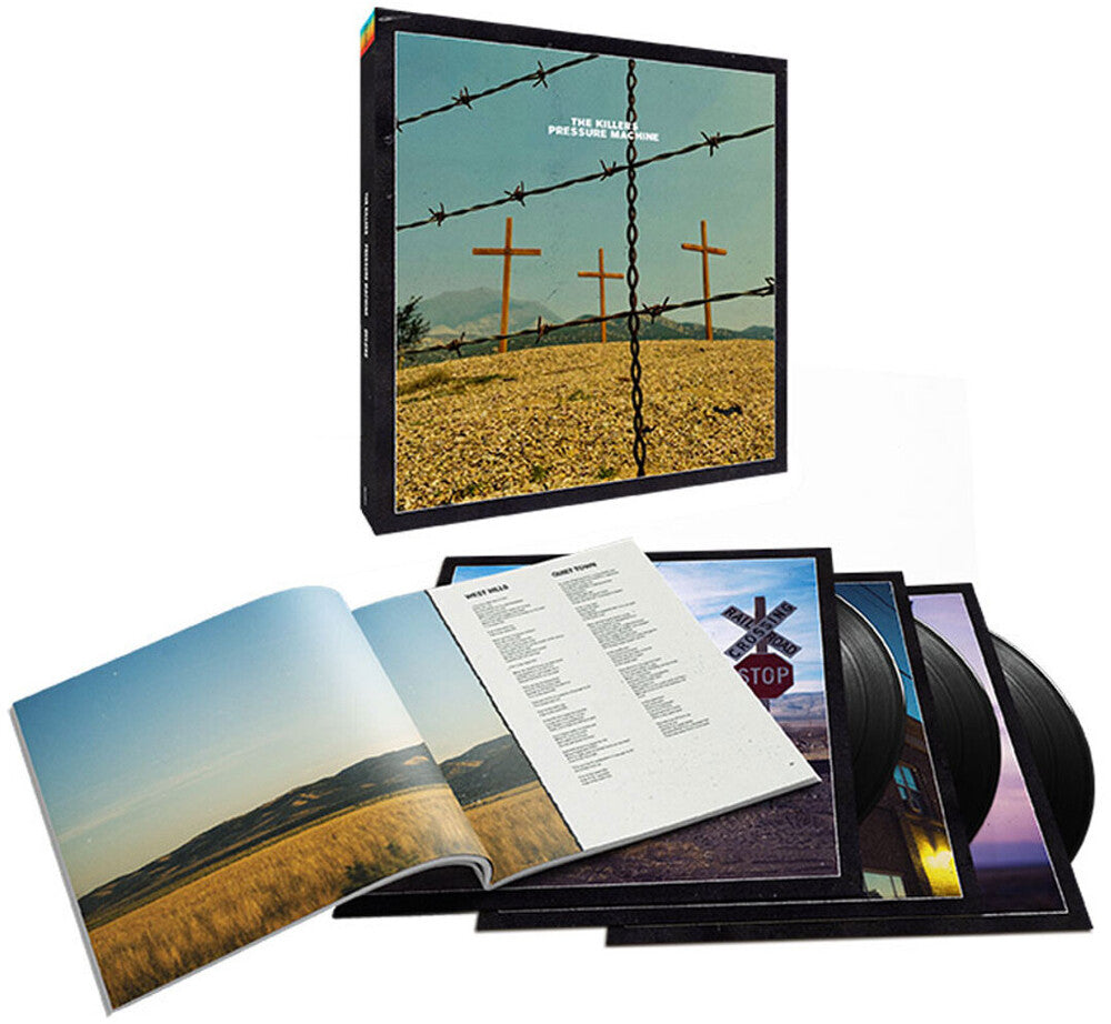 the album cover for The Killers - Pressure Machine [Deluxe 3LP]