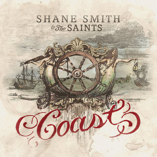 the album cover for Shane Smith & the Saints - Coast [Colored Vinyl] [Clear Vinyl] (Gol)