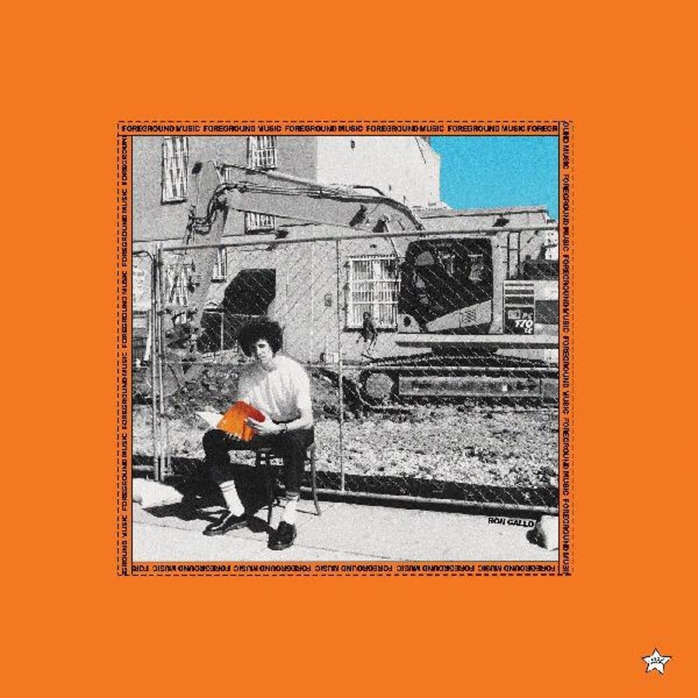 the album cover for Ron Gallo - Foreground Music [Limited Edition Orange LP]