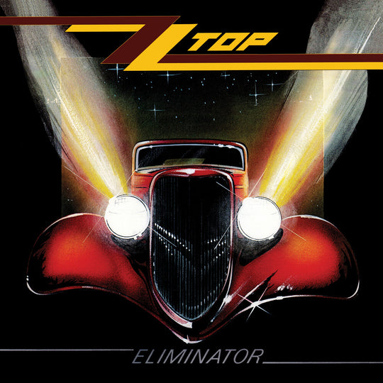 the album cover for ZZ Top - Eliminator: 40th Anniversary [SYEOR 23 Exclusive LP]