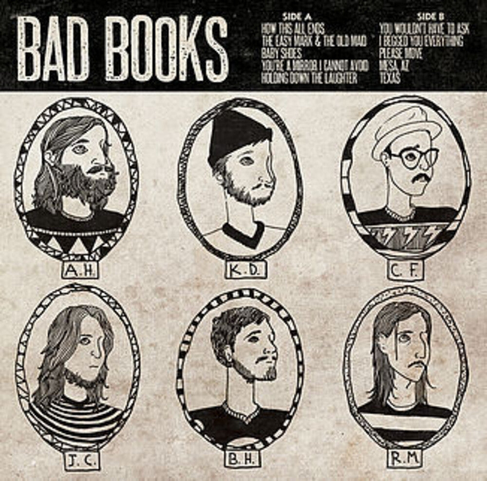 the album cover for Bad Books - Bad Books [Colored Vinyl]