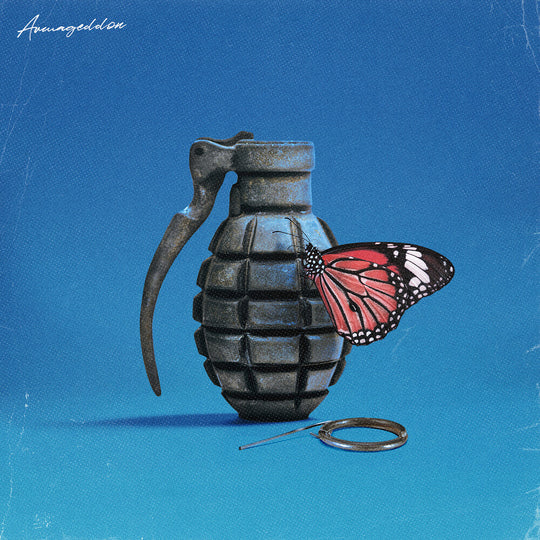 the album cover for Between You & Me - Armageddon [Colored Vinyl]