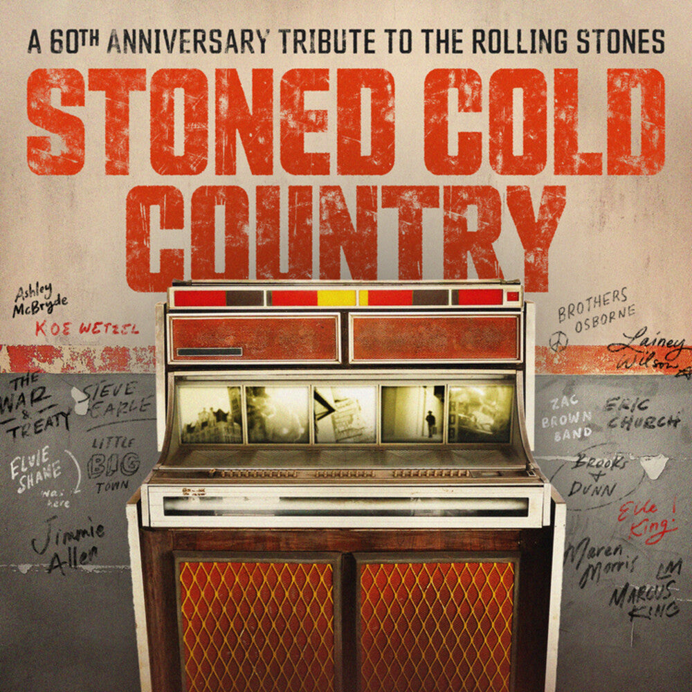 the album cover for Various Artists - Stoned Cold Country [LP]