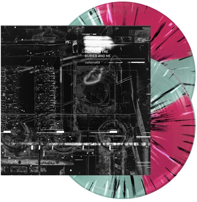 the album cover for Between The Buried And Me - Automata [Indie Exclusive Limited Edition Magenta/Electric Blue/Splatter 2 LP]