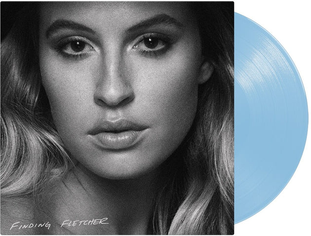 the album cover for Fletcher - Finding Fletcher [Translucent Light Blue LP]