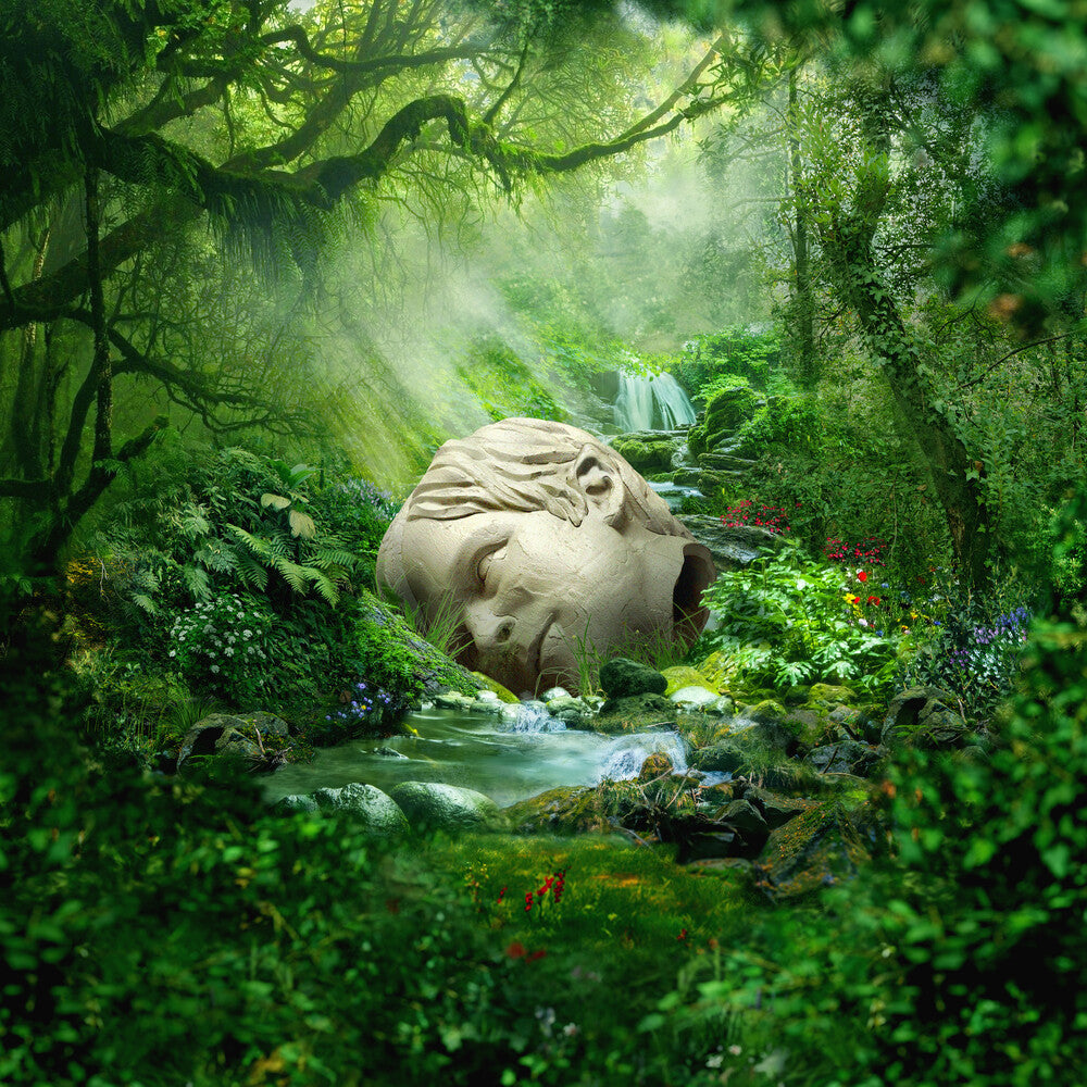 the album cover for Weezer - SZNZ: Spring EP [Indie Exclusive Limited Edition Glow In The Dark Vinyl]