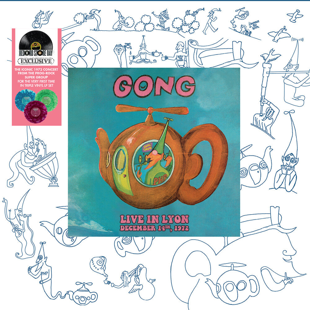 the album cover for Gong - Live In Lyon, December 14, 1972 [RSD 2023] []