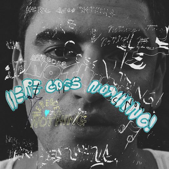 the album cover for Adam Melchor - Here Goes Nothing! [Transparent Green LP]