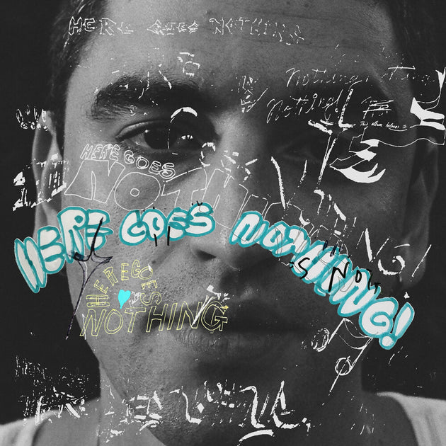 the album cover for Adam Melchor - Here Goes Nothing! [Transparent Green LP]