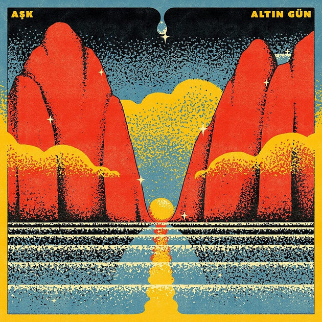 the album cover for Altin Gun - ask [Red LP]