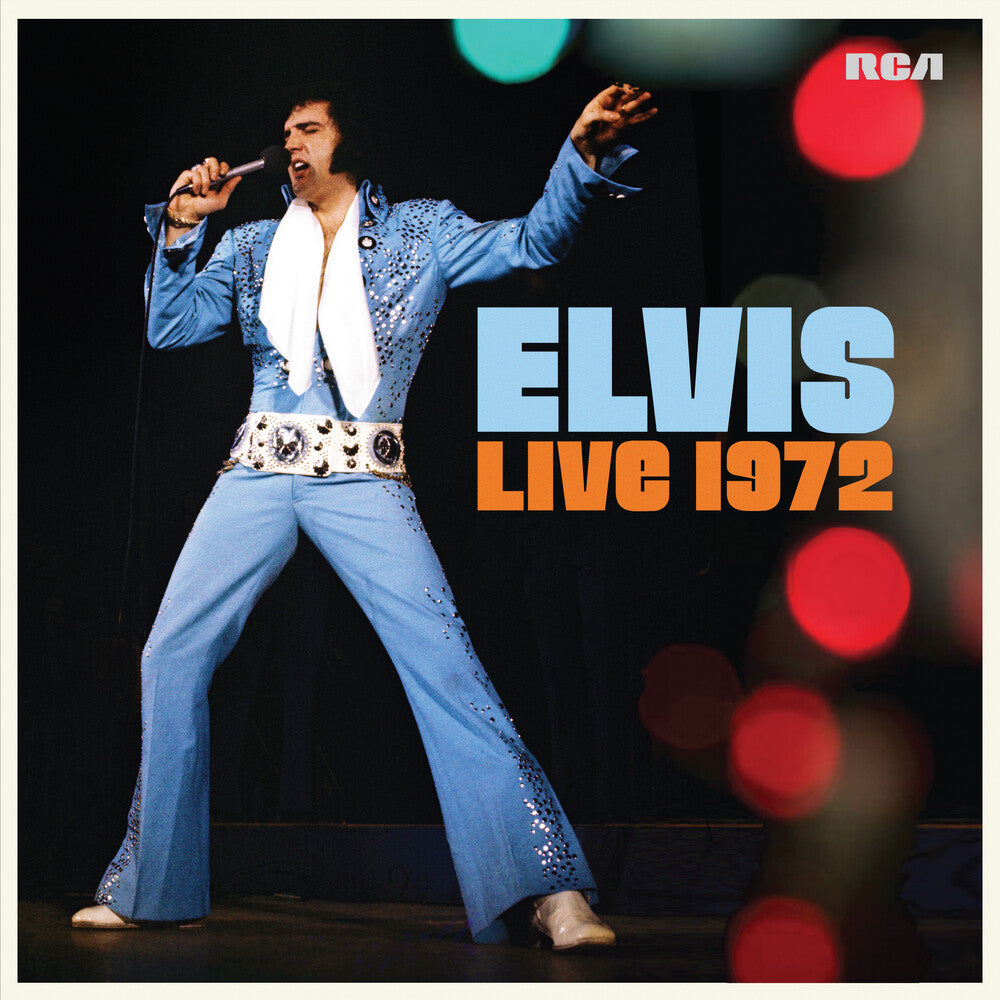 the album cover for Elvis Presley - Elvis Live 1972 [2LP]