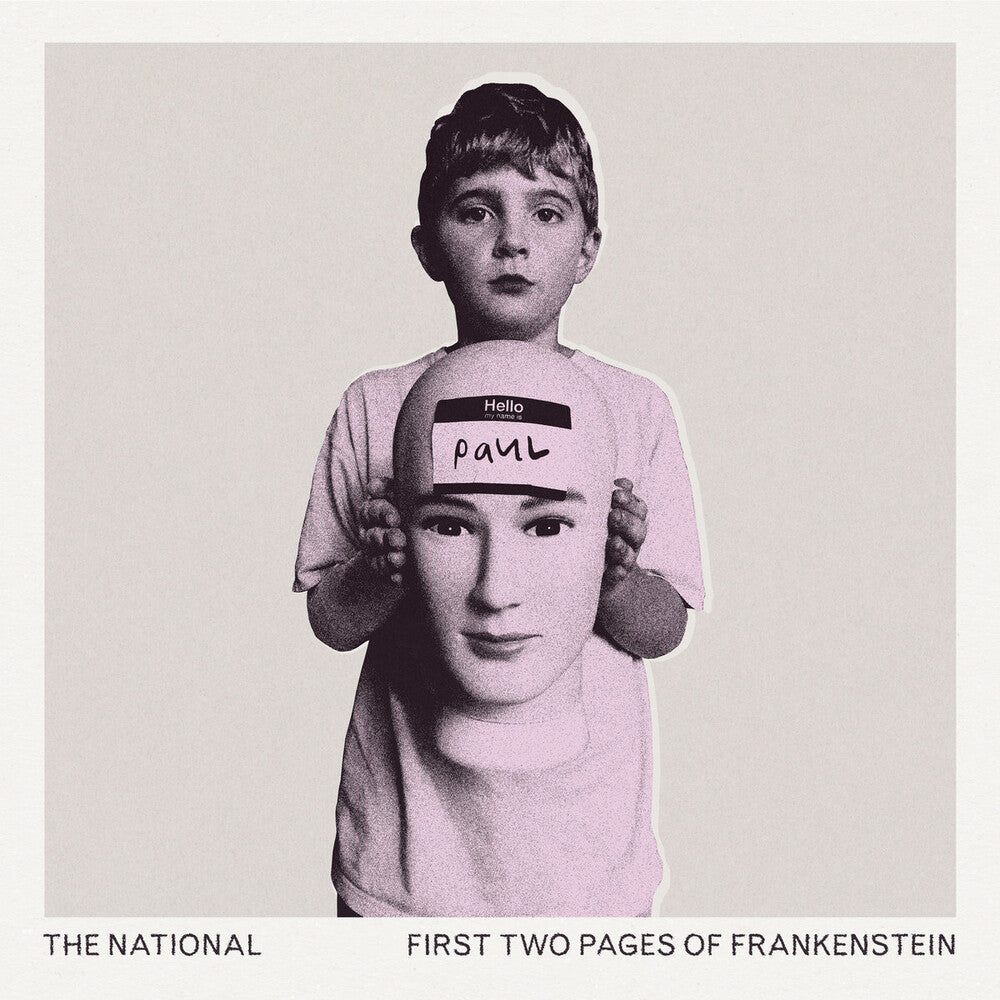 the album cover for The National - First Two Pages of Frankenstein [LP]