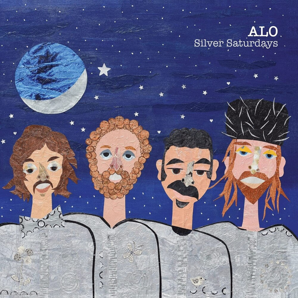 the album cover for ALO - Silver Saturdays [Clear LP]