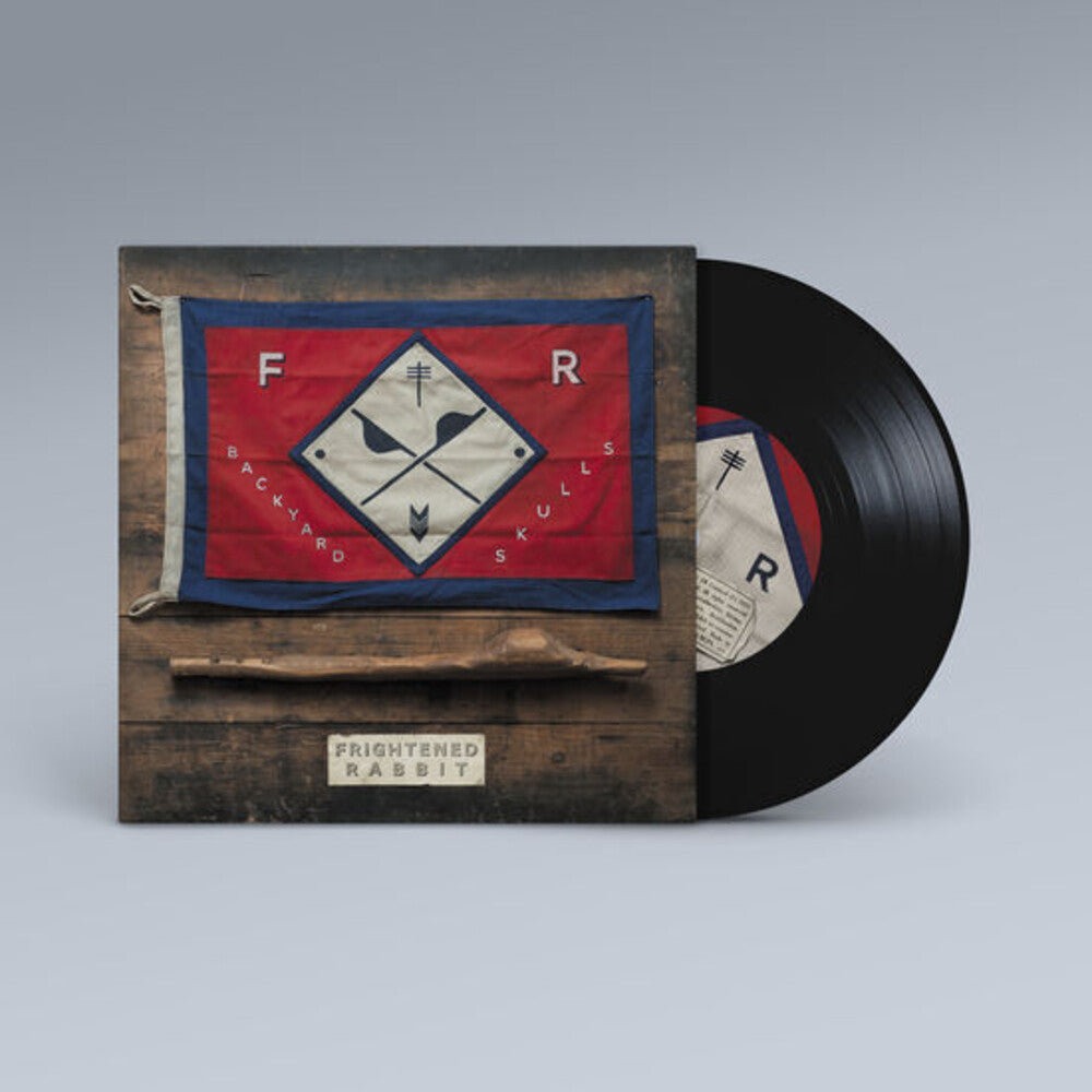 the album cover for Frightened Rabbit - Backyard Skulls: 10th Anniversary [Import Vinyl Single]