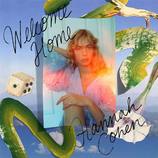 the album cover for Hannah Cohen - Welcome Home - Transparent Orange [Colored Vinyl] (Org)