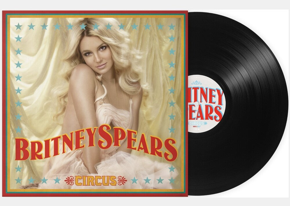 the album cover for Britney Spears - Circus [LP]