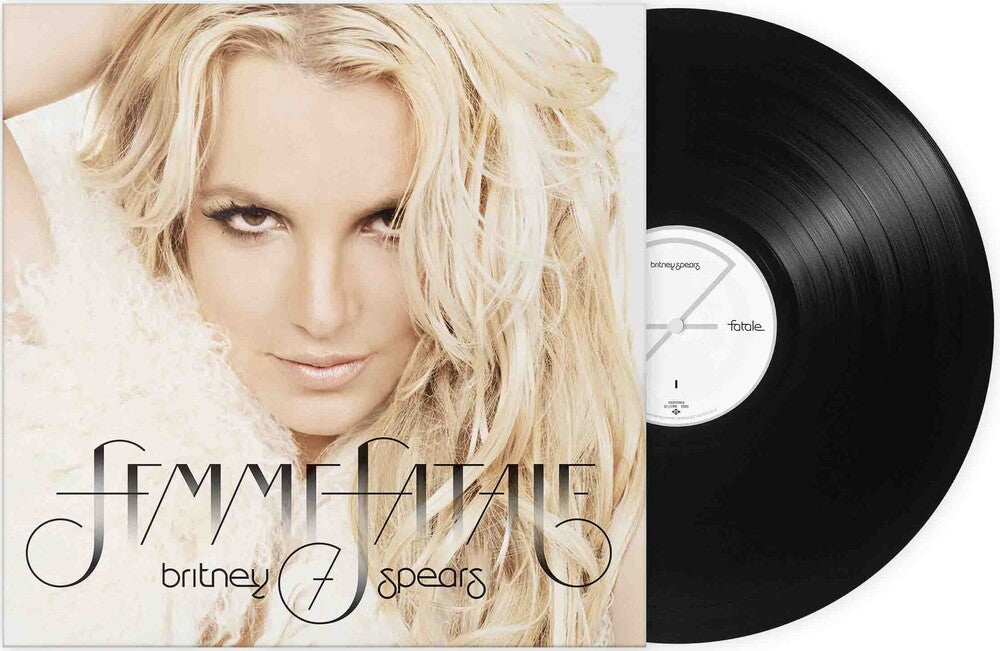 the album cover for Britney Spears - Femme Fatale [LP]