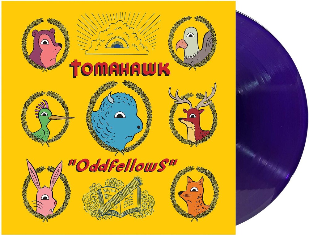 the album cover for Tomahawk - Oddfellows [Indie Exclusive Limited Edition Purple LP]
