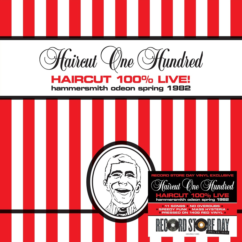 the album cover for Haircut 100 - Live in Hammersmith 1983 [RSD 2023] []