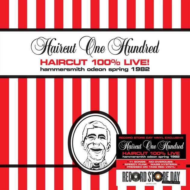 the album cover for Haircut 100 - Live in Hammersmith 1983 [RSD 2023] []