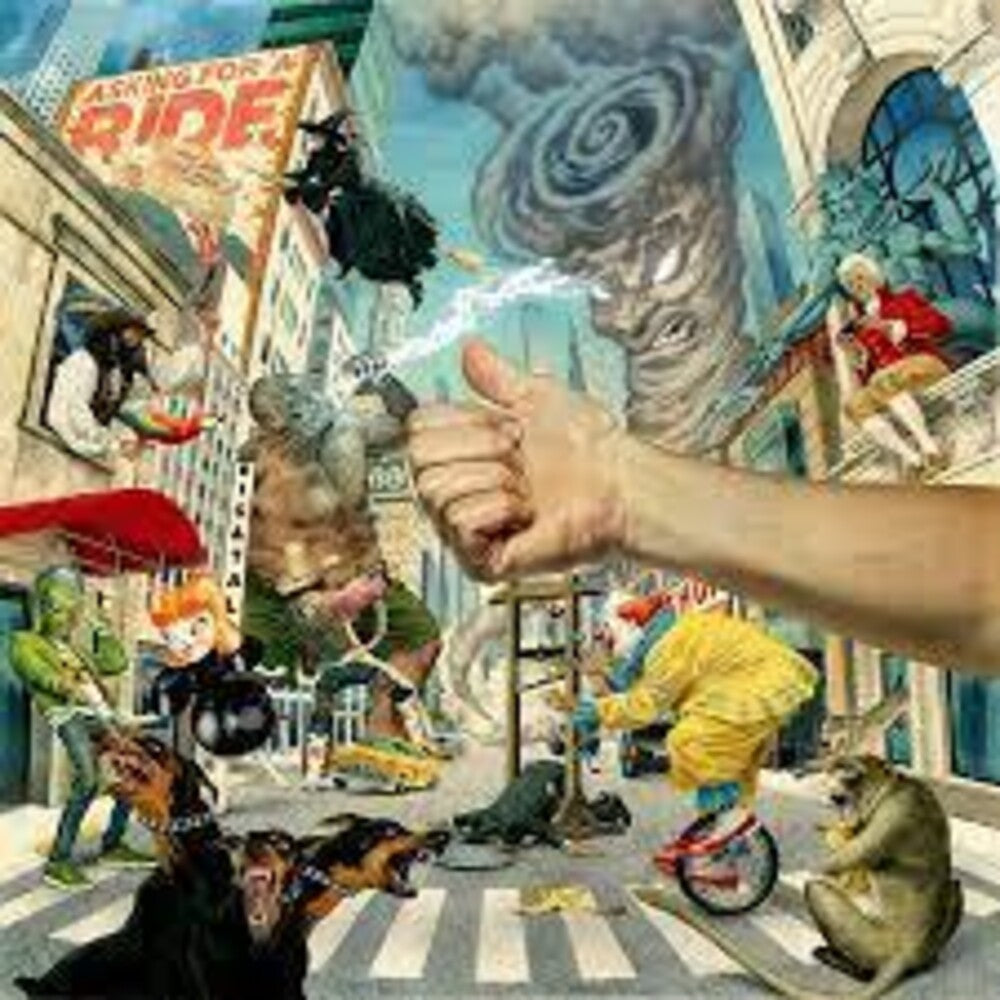 the album cover for White Reaper - Asking For A Ride