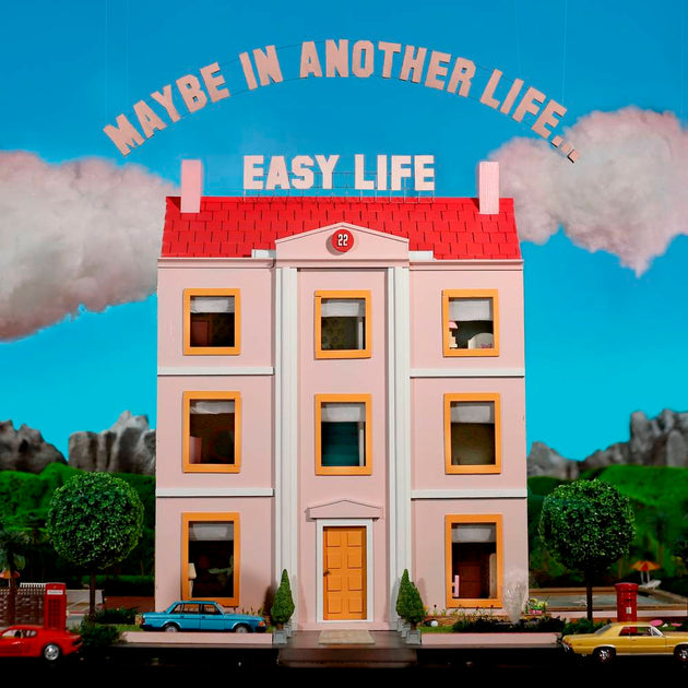 the album cover for Easy Life - MAYBE IN ANOTHER LIFE [Indie Exclusive Limited Edition Pink LP]
