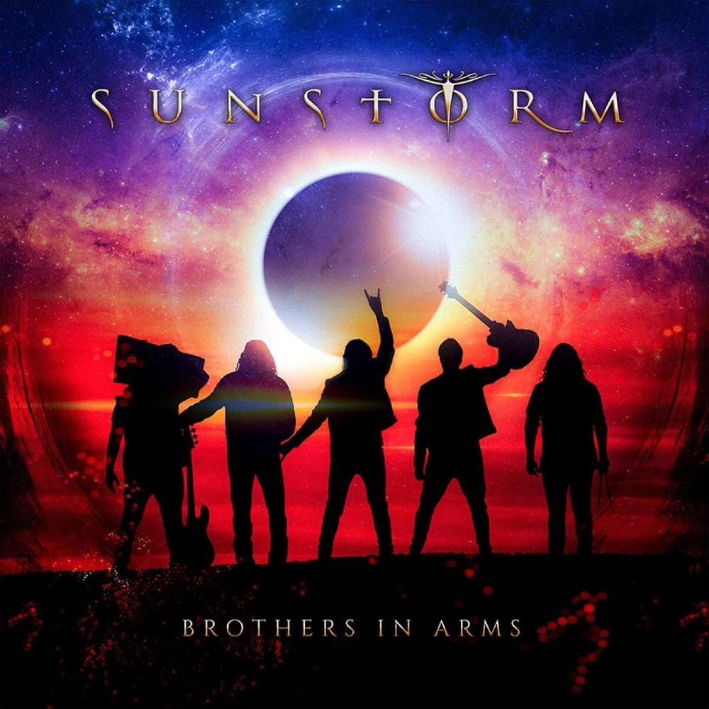 the album cover for Sunstorm - Brothers In Arms [Indie Exclusive Limited Edition Crystal LP]