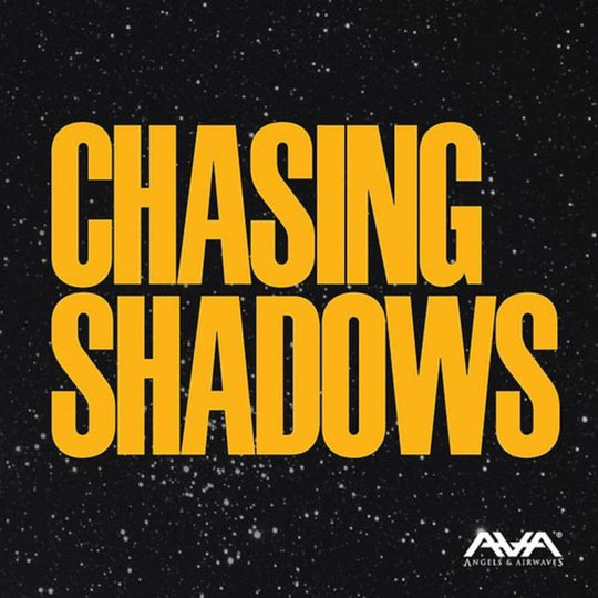 the album cover for Angels & Airwaves - Chasing Shadows [Indie Exclusive Limited Edition Canary Yellow LP]