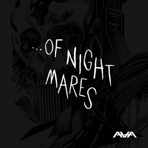 the album cover for Angels & Airwaves - ...Of Nightmares [Indie Exclusive Limited Edition Neon Pink LP]