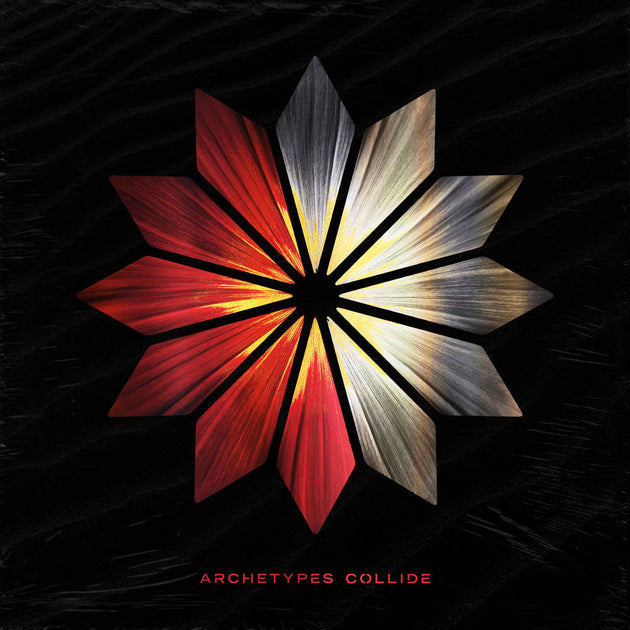 the album cover for Archetypes Collide - Archetypes Collide [Black and White Marble LP]