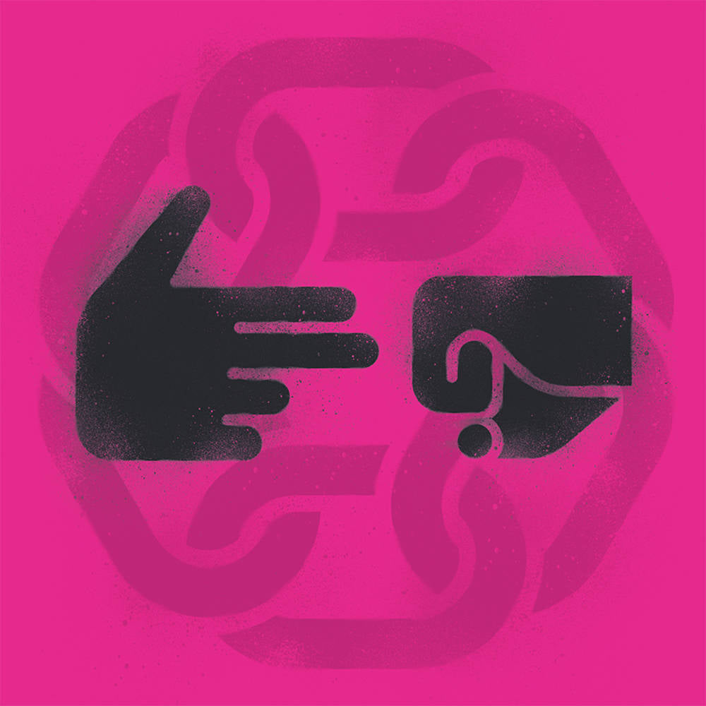 the album cover for Run The Jewels - RTJ CU4TRO [Indie Exclusive Limited Edition Yellow 2LP]