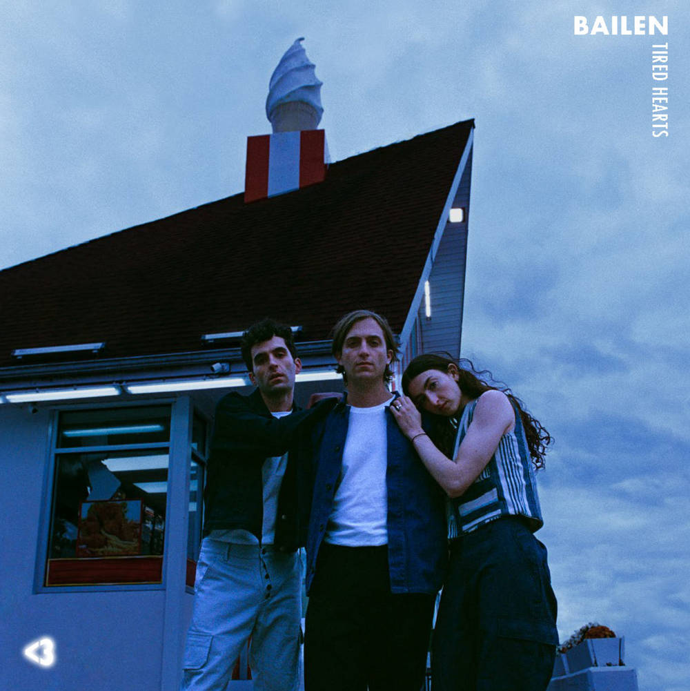 the album cover for Bailen - Tired Hearts [Indie Exclusive Limited Edition Baby Blue LP]