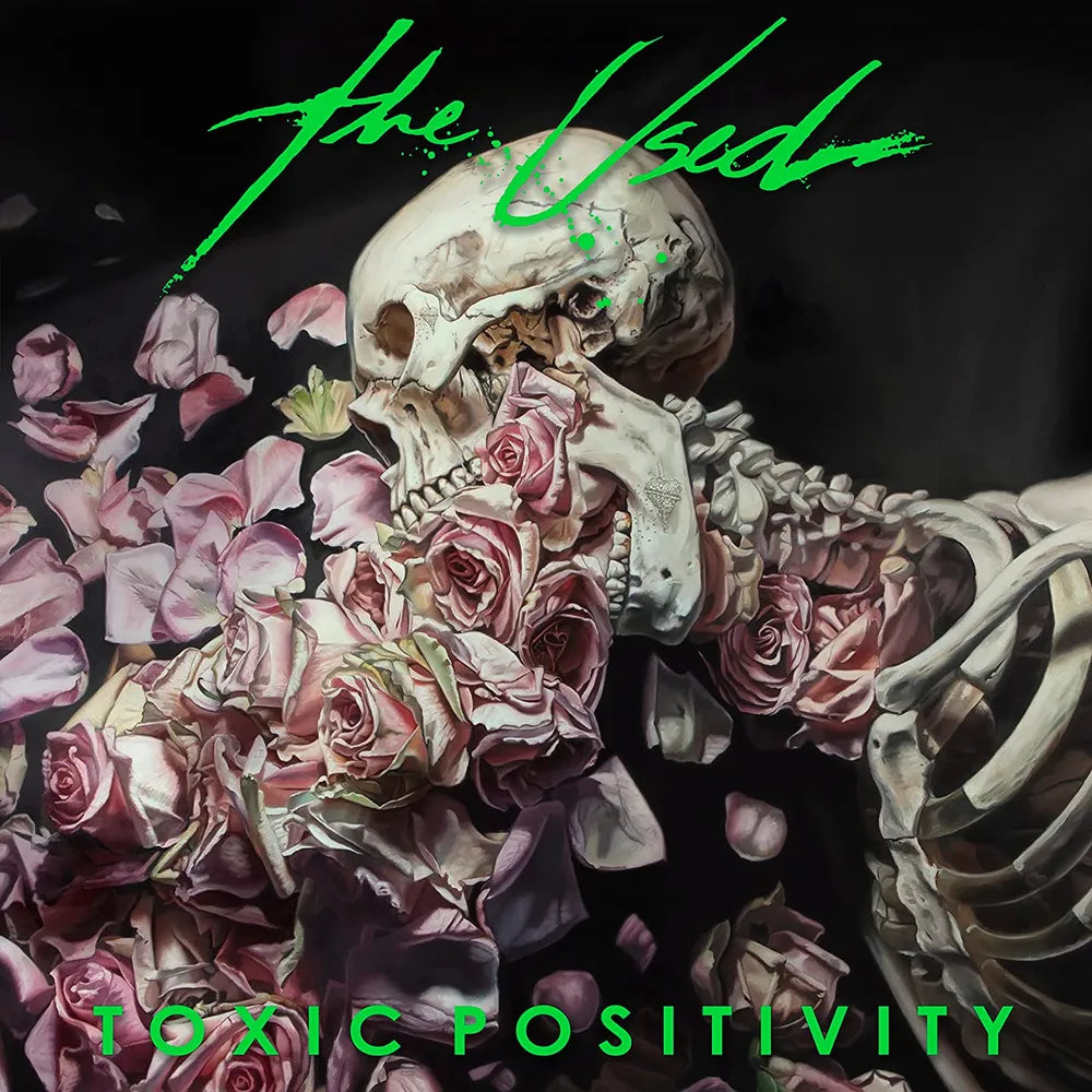 the album cover for The Used - Toxic Positivity [Indie Exclusive Limited Edition Picture Disc 2LP]