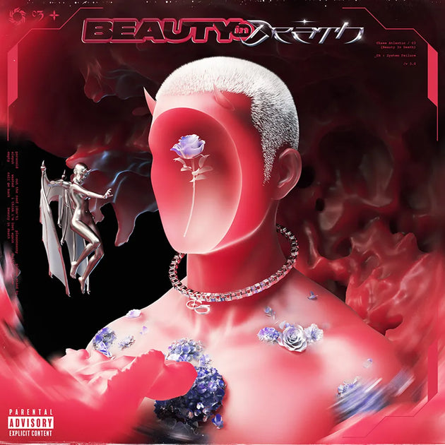 the album cover for Chase Atlantic - Beauty In Death: Reissue [Indie Exclusive Limited Edition White LP]