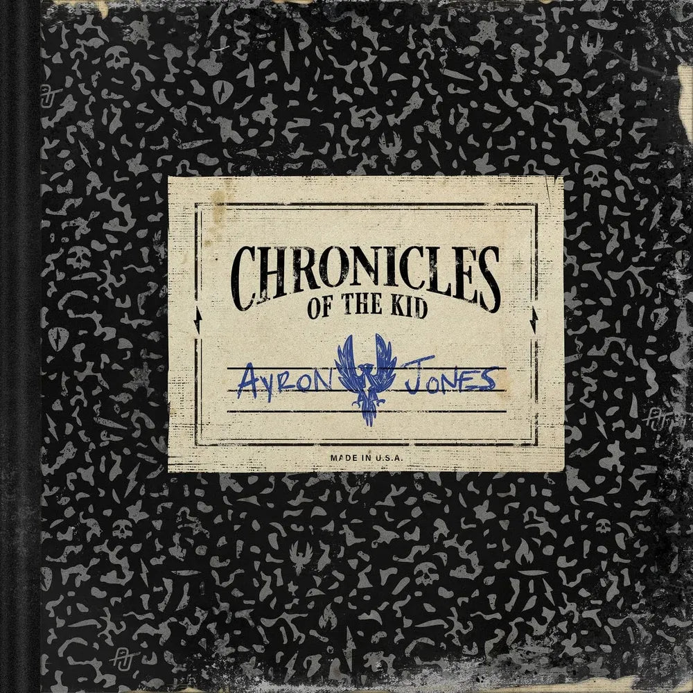 the album cover for Ayron Jones - Chronicles Of The Kid [Turquoise LP]