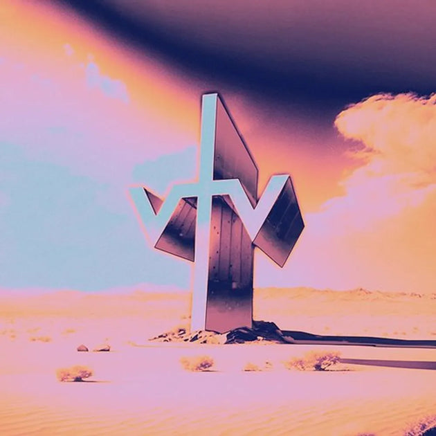 the album cover for Des Rocs - Dream Machine [Indie Exclusive Limited Edition White/Gold Galaxy LP]