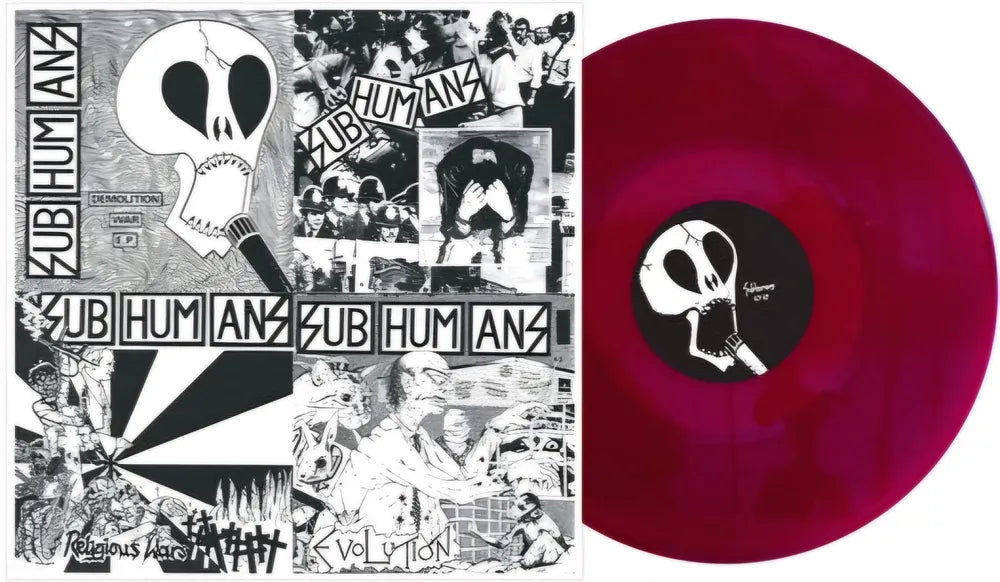 the album cover for Subhumans - EP-LP [RSD Essential Indie Colorway Deep Purple LP]